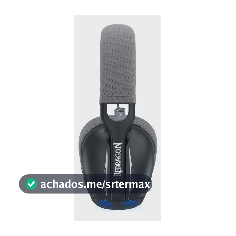 Headset Gamer Redragon Skuld Pro Preto H878bg Preto
