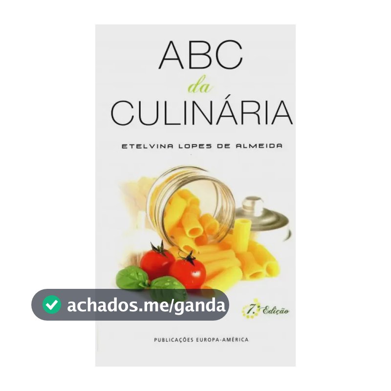 Livro - Abc Da Culinária
