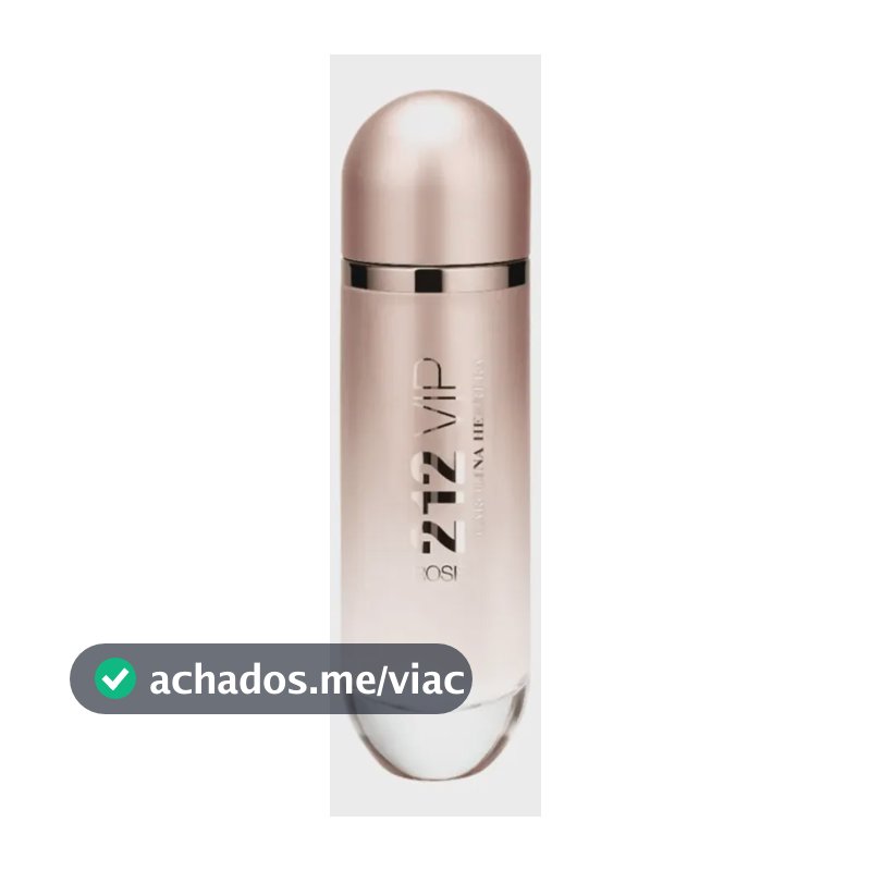 Perfume 212 VIP Rosé Carolina Herrera Eau de Parfum 125ml feminino