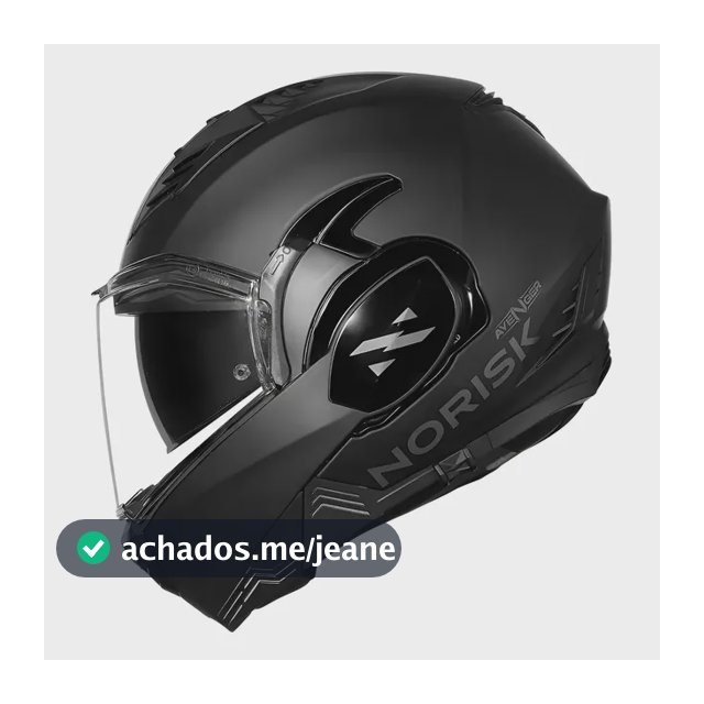 Capacete Norisk Avenger 180graus Fosco Escamoteável