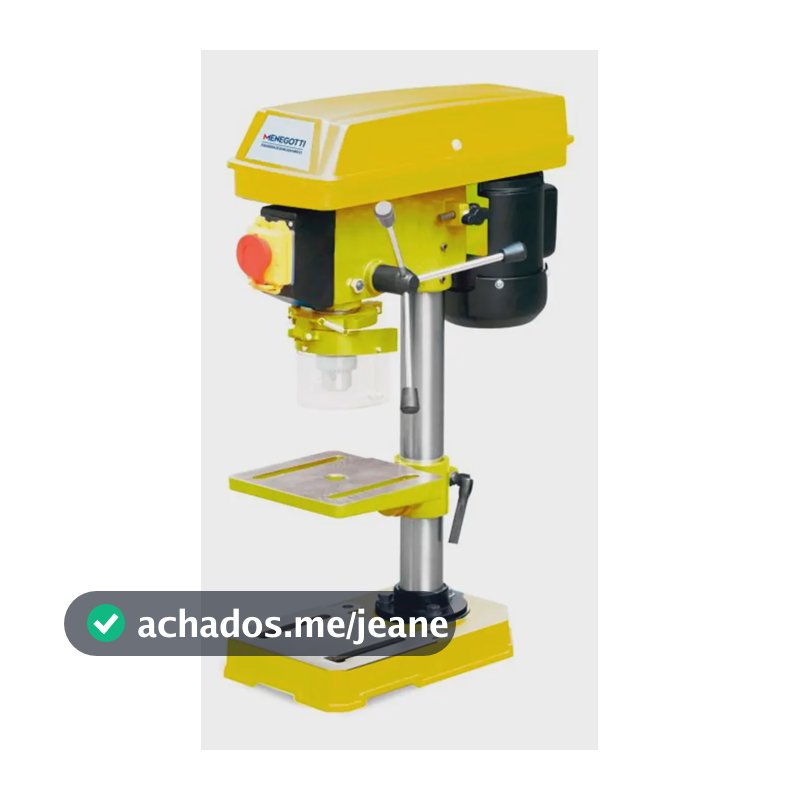 Furadeira De Bancada Menegotti MFB13 13mm 1/3HP 127