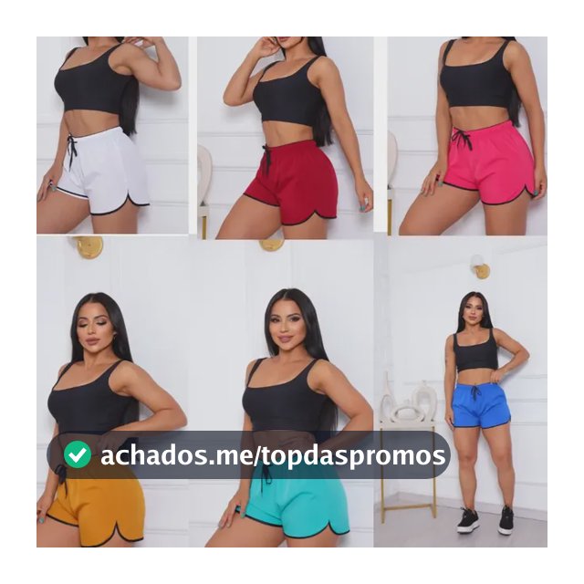 Kit 3 Shorts Feminino Tactel Treino Academia Praia Shortinho