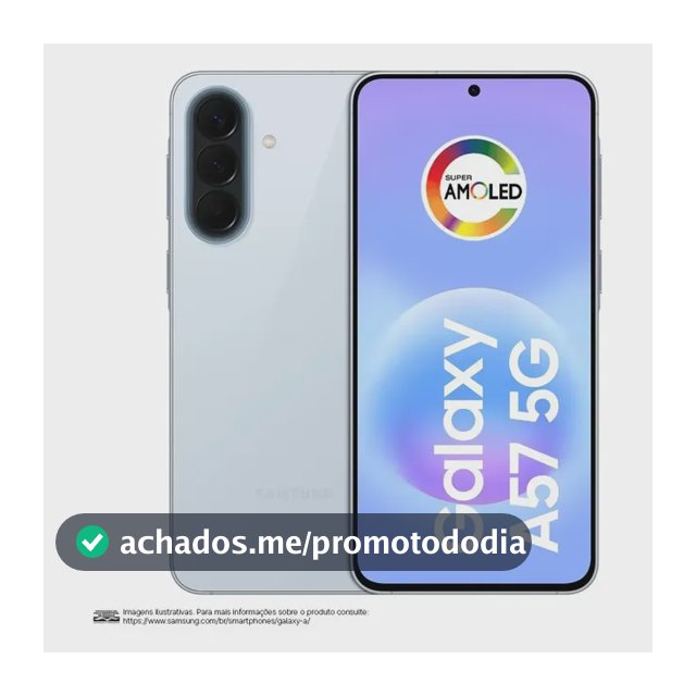 Celular Samsung Galaxy A57 5g 128gb, 8gb Ram, Recursos Ai (Novo com caixa aberta)