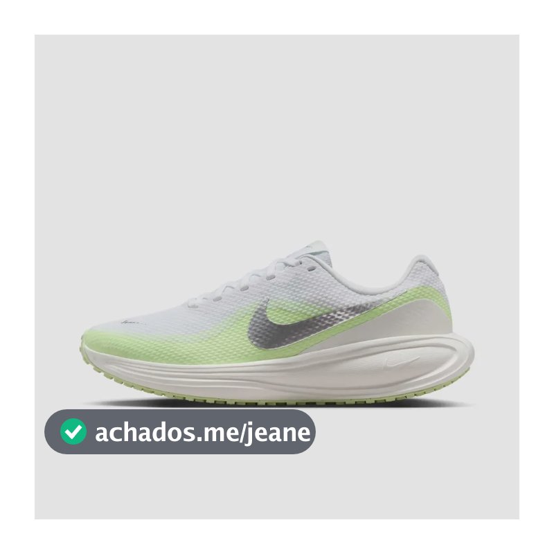 Tênis Nike Revolution 8 Feminino Branco/amarelo 37 Br