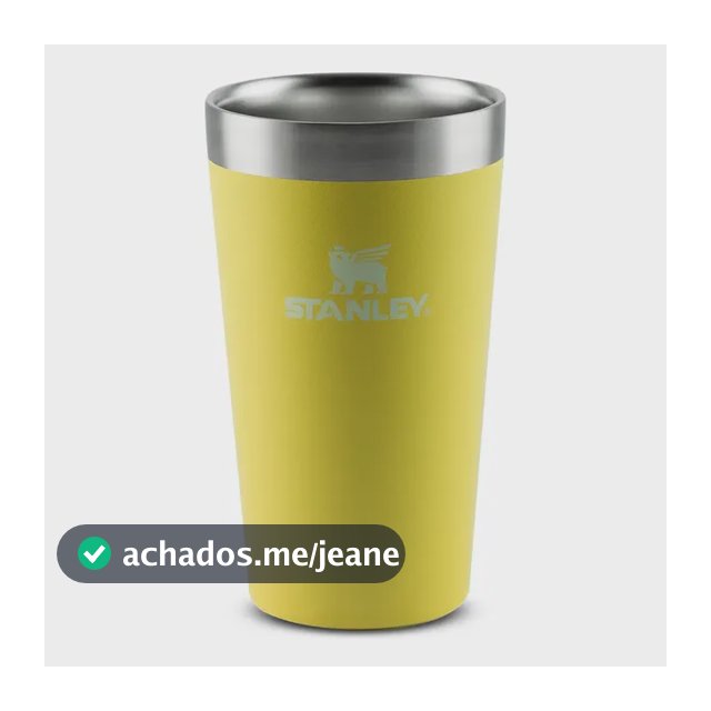 Copo Térmico para Cerveja Stanley Pint Adventure Daffodil 354ml