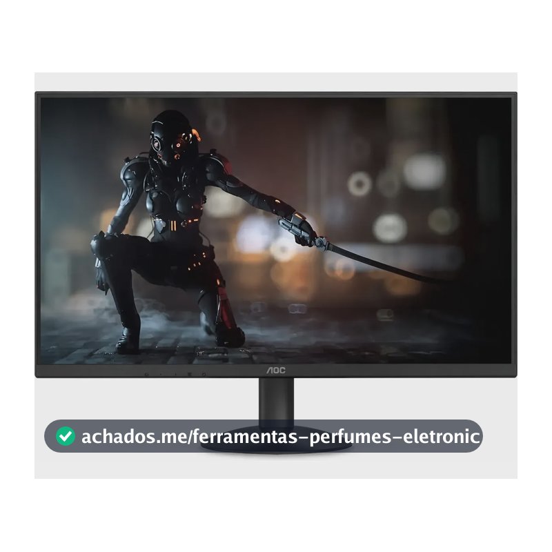 Monitor 27 Aoc Gamer 27b30h3/57 Full Hd Ips 120hz, 1ms Preto Preto 127/220v