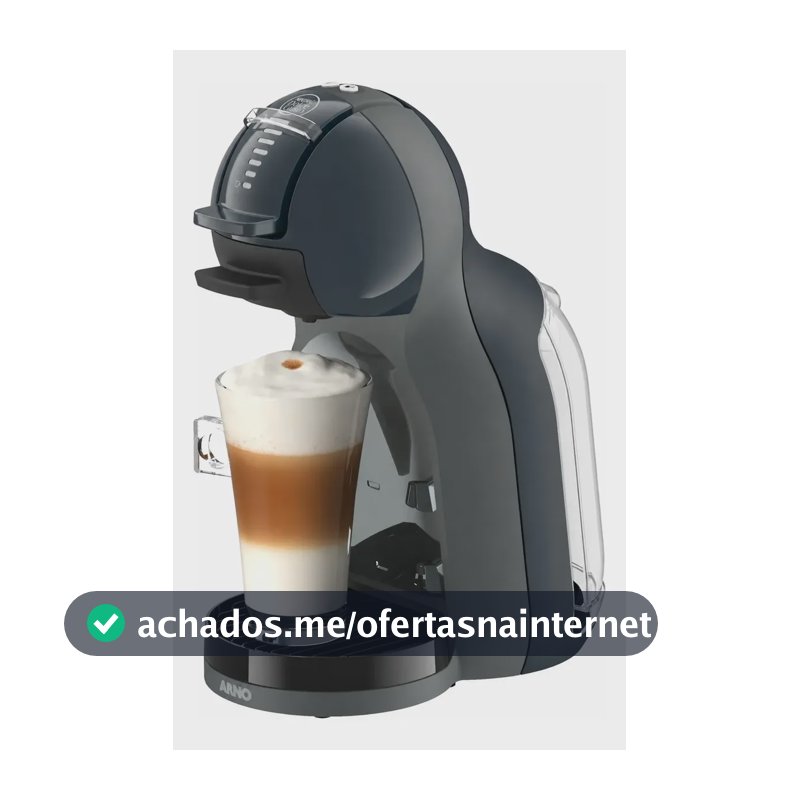 Cafeteira Nescafé Dolce Gusto Mini Me 2.0 Cinza-escuro 127v