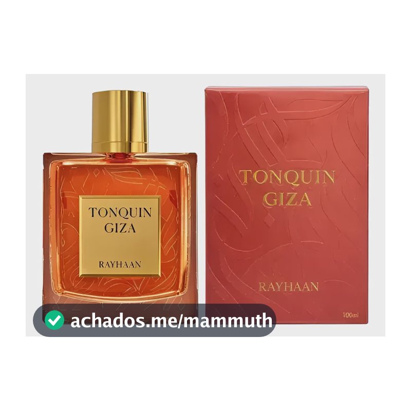Perfume Árabe Rayhaan Tonquin Giza Unissex Edp 100 Ml