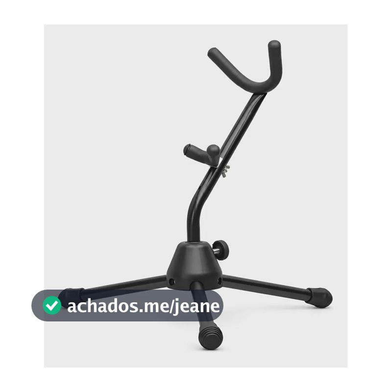 Suporte Chão Sax Estante Reforçada Saxofone Bertô Portátil