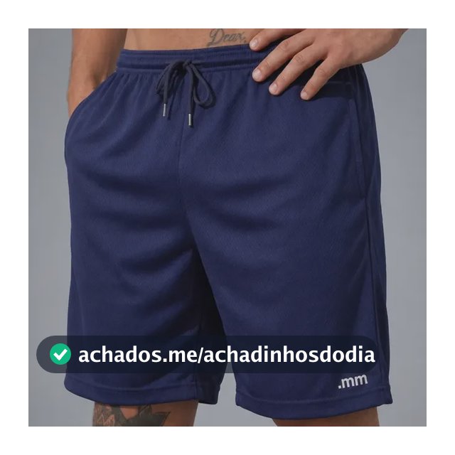 Bermuda Esportiva Masculina Futebol Short Treino Academia
