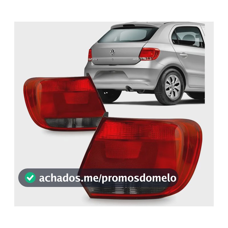 Par Lanterna Gol G6 2013 2014 2015 2016 Fumê