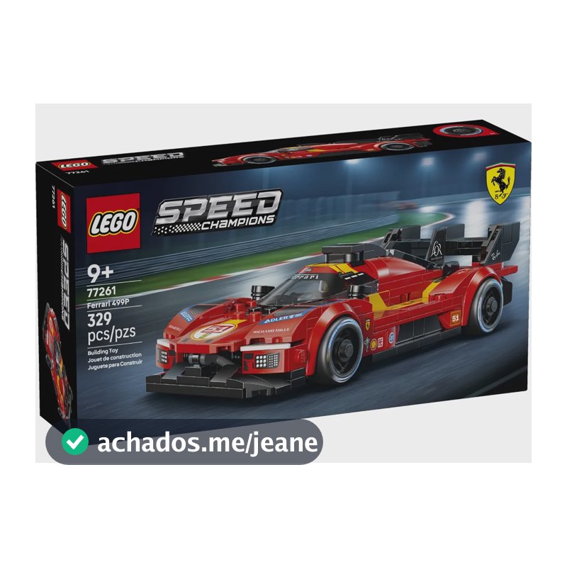 Lego Speed Champions 77261 329 Ferrari 499p