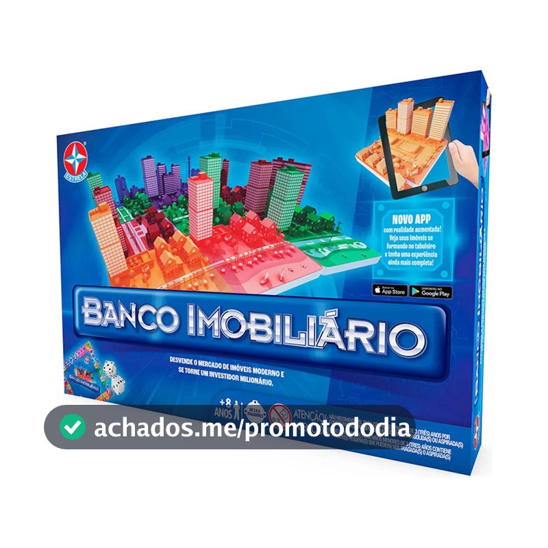 Jogo Banco Imobiliário Grande Estrela em português