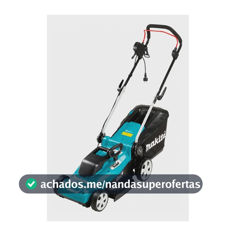 Cortador De Grama Elétr 1200w C/coletor Elm3320 110v Makita 110v