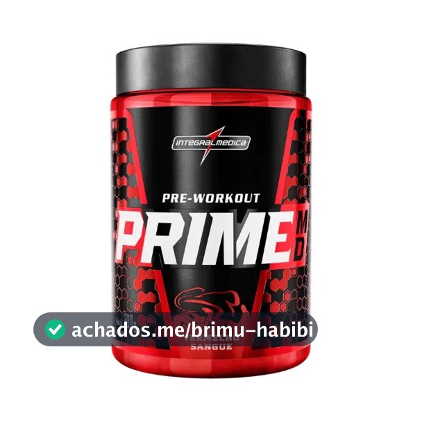 Pré-Treino Prime MD Frutas Vermelhas 300g Integralmédica