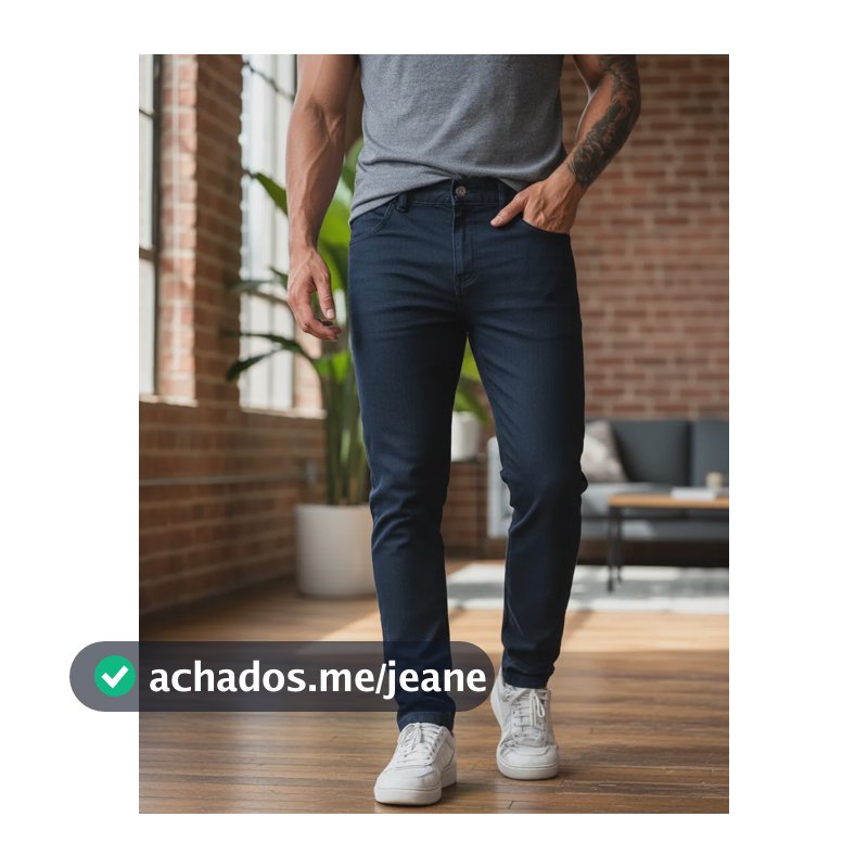 Calça Jeans Masculina Basica Tradicional Premium Lycra Preto Liso 40