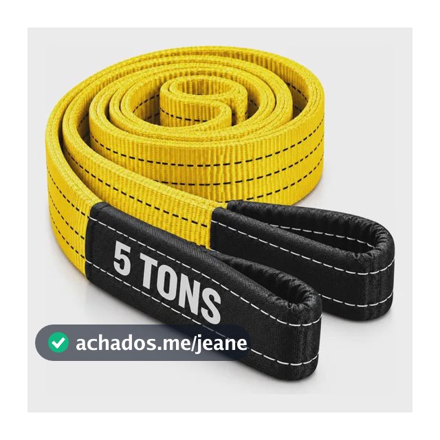 Cinta Reboque E Arraste 5 Toneladas X 6 Mts 50mm Reforçada