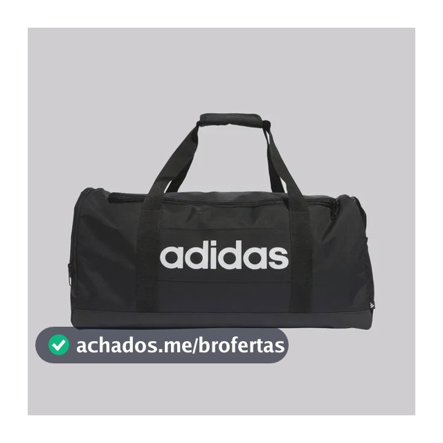 Mala Duffel Linear Média adidas