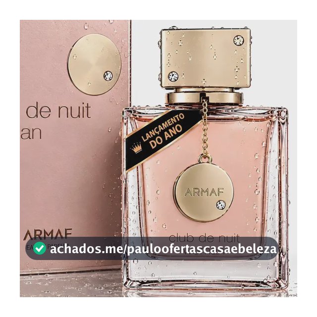 Perfume Arabe Armaf Club De Nuit Woman 105ml Edp Feminino