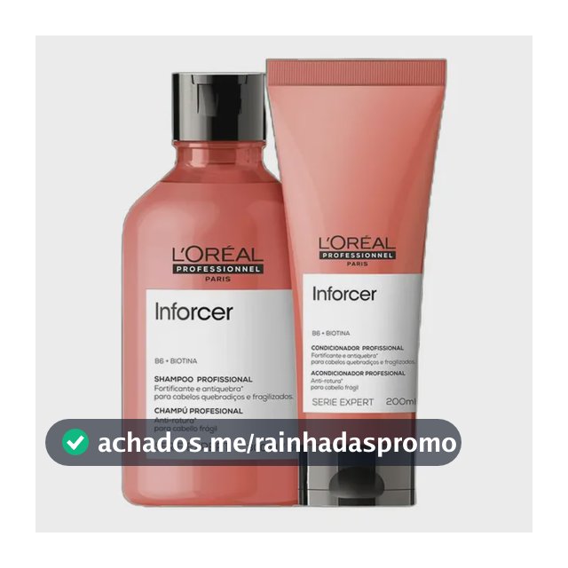 Kit L'oréal Professionnel Inforcer Duo (2 Produtos) Única