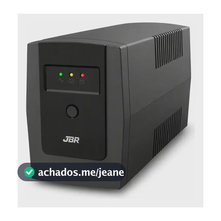 Nobreak Jbr Guard 600va Mono 127 V Preto