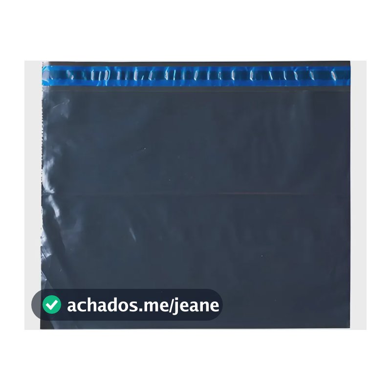 Envelope De Segurança Preto 80x60 Eco 100 Unidades