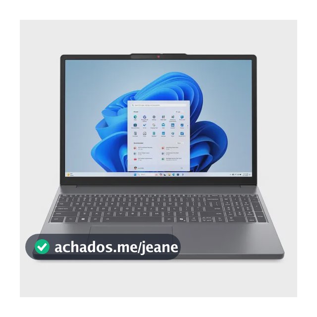 Notebook Lenovo IdeaPad Slim 3 15IRH10 Intel Core i5-13420H 8GB 512GB SSD Windows 11 15.3" - 83NS0002BR Luna Grey