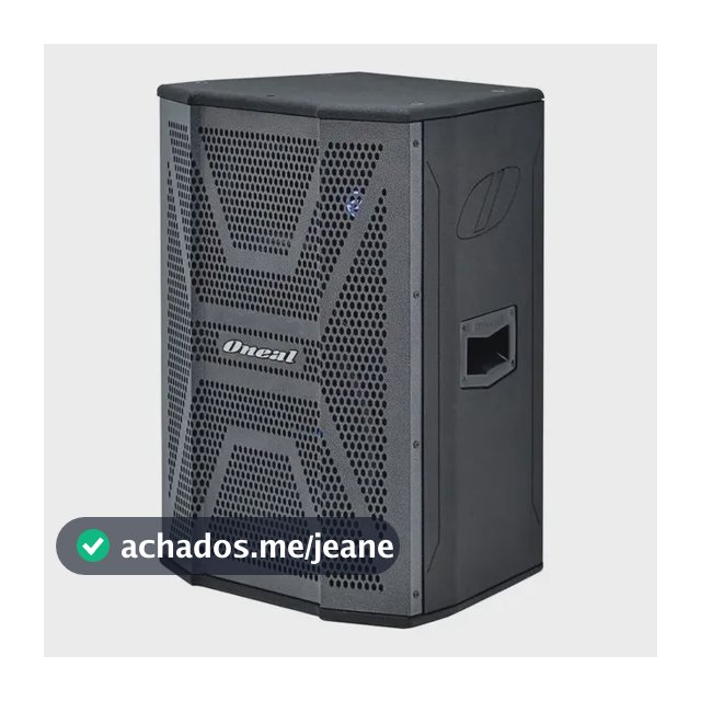 Caixa Ativa Profissional Amplificada Oneal Opb-1315r 15'' Preto
