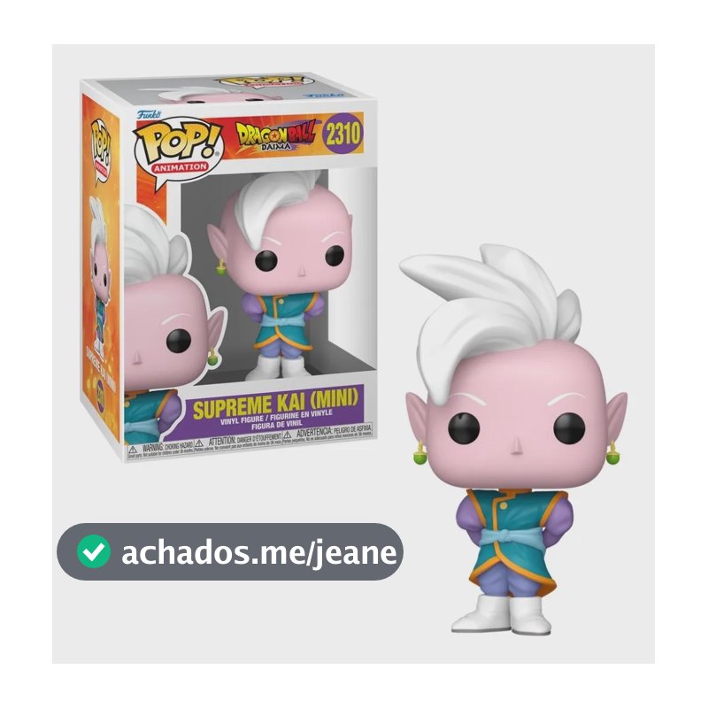 Boneco Funko Pop! Dragon Ball Daima - Supremo Senhor Kaioh