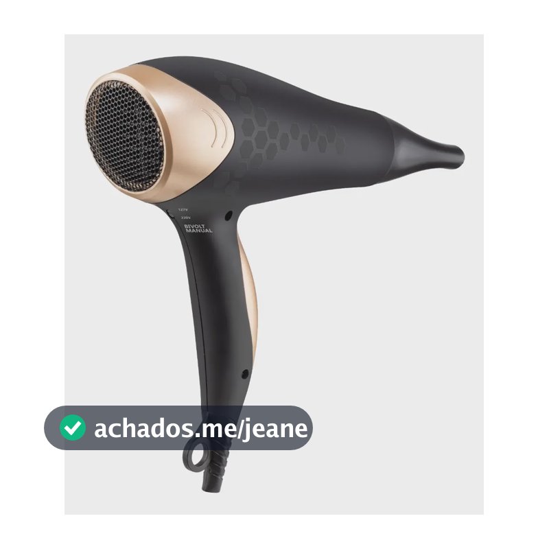 Secador De Cabelos Philco Biv 2200w Psc2450 Íons Tourmaline