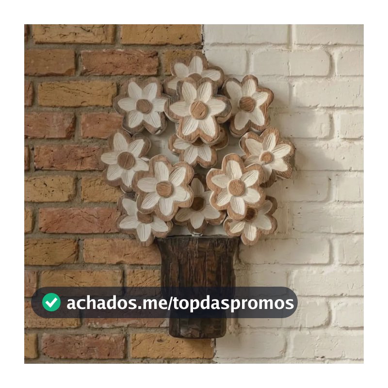 Quadro Decorativo Rústico Em Madeira Artesanal Para Parede Quadro Árvore Modelo 4 Branco