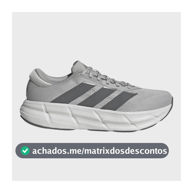 Tênis De Corrida Masculino Questar 4 adidas Cinza Liso 39 Br