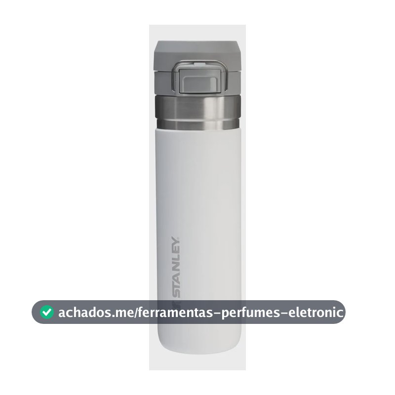 Garrafa Térmica Quick Flip Stanley 710ml Go Bottle Branco Cor Polar