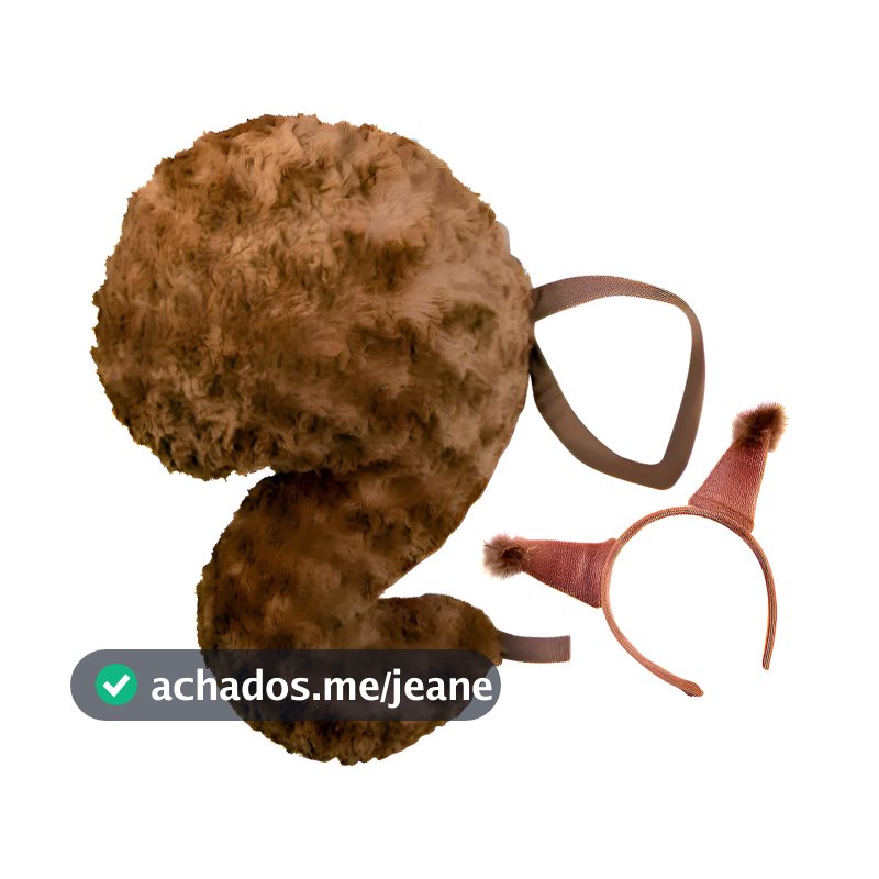 Wsj. Fantasia De Orelhas E Rabo De Esquilo