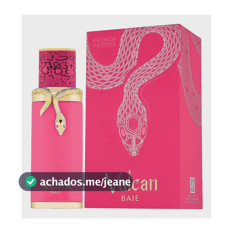 Perfume French Avenue Vulcan Bae Extrait De Parfum 100ml
