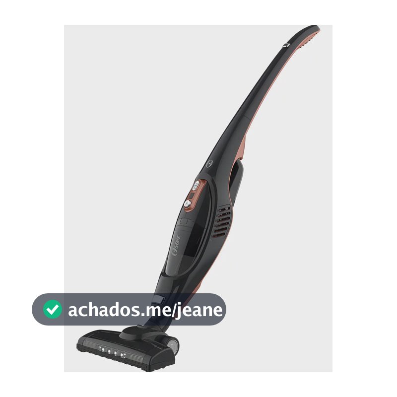 Aspirador De Pó Oster Vertical Sem Fio Duo Clean 2 Em 1 Bat Cor Preto/cobre