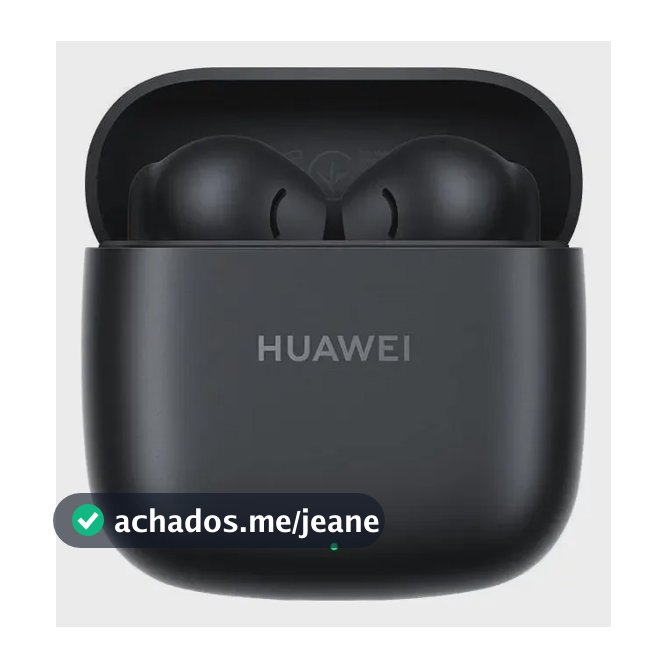 Fone de Ouvido Sem Fio, HUAWEI FreeBuds SE 2, Até 40 Horas de Bateria, Compacto e Confortável, Até 3 Horas de Música com Uma Carga de 10 Minutos, Preto