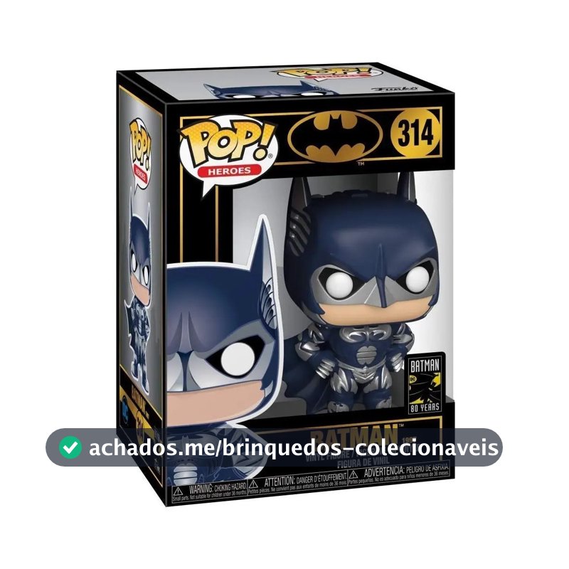 Batman 1997 314 80 Aniversario Funko Pop Dc