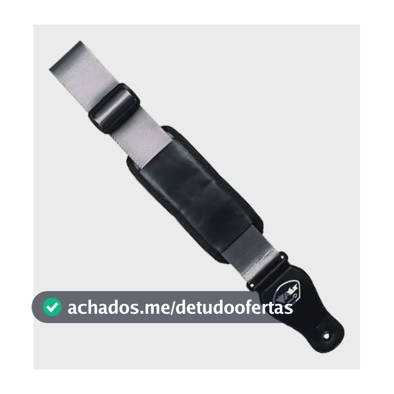 Correia Phx C Ombreira E Porta Palheta Violão Guitarra Baixo Cor Prateado Listras