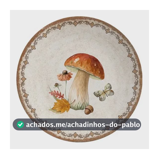 Conjunto De 6 Pratos De Sobremesa Bush Alleanza