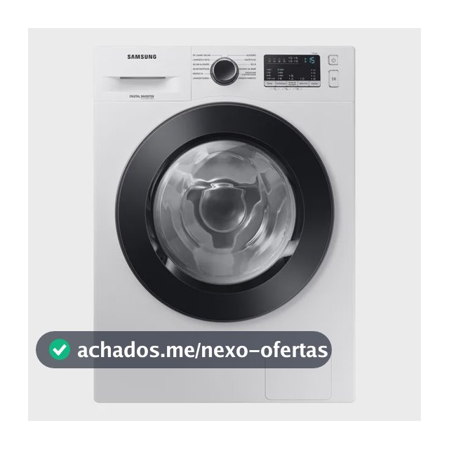 Lava E Seca Samsung Wd11m Com Digital Inverter Branca 11kg Cor Branco