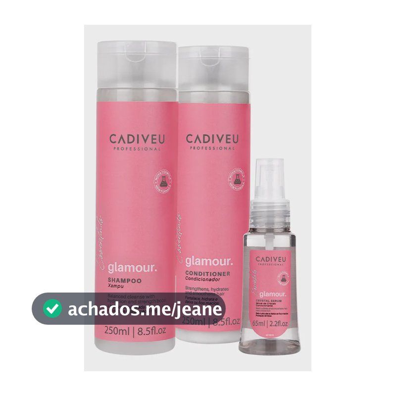 Cadiveu Professional Kit Glamour (3 Produtos)