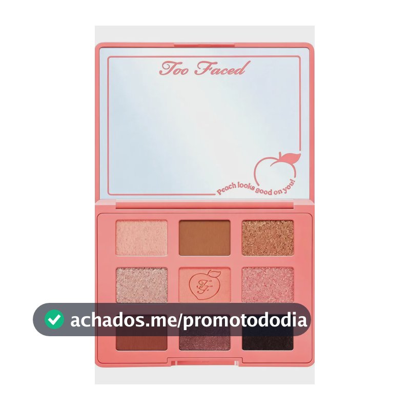 Paleta De Sombras Too Faced Sweet Peach Sweet Peach