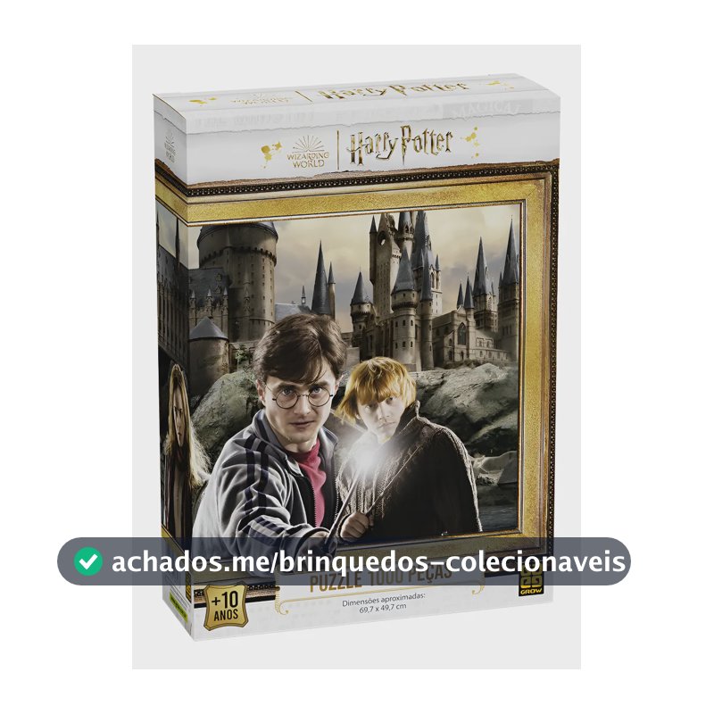 Puzzle Quebra-cabeça 1000 Peças Harry Potter 03617 - Grow