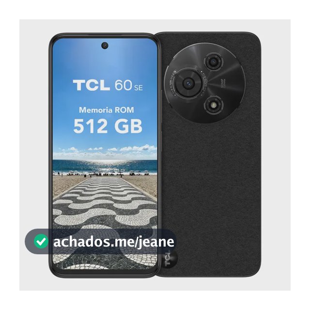 Smartphone Tcl 512gb 50mp 18gb Ram 6.7" Hd+ Ips Octa-Core 5.200mah Tcl 60 Se