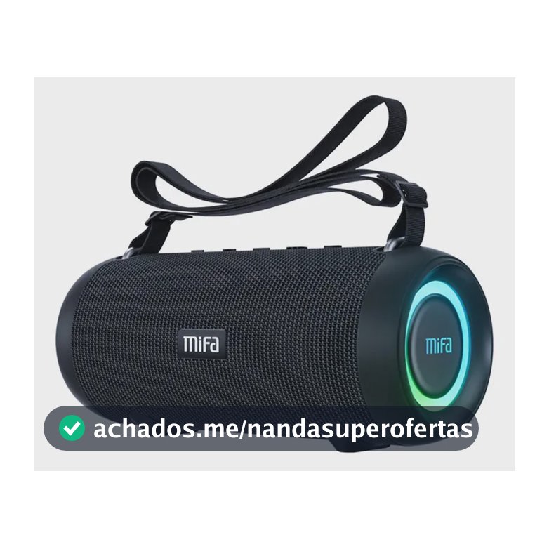Caixa De Som Bluetooth Mifa A90 Potência 60w Cor Preto