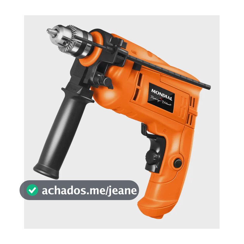 Furadeira Com Impacto Mondial 650W FI-RH-01M