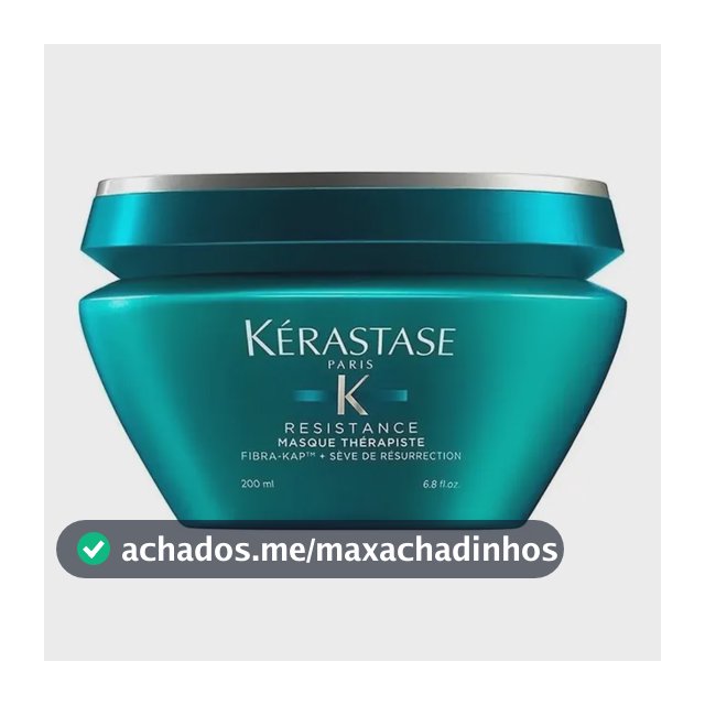 Máscara de Reconstrução Profunda para Cabelos Danificados, Força e Elasticidade Résistance Thérapiste Kérastase 200ml