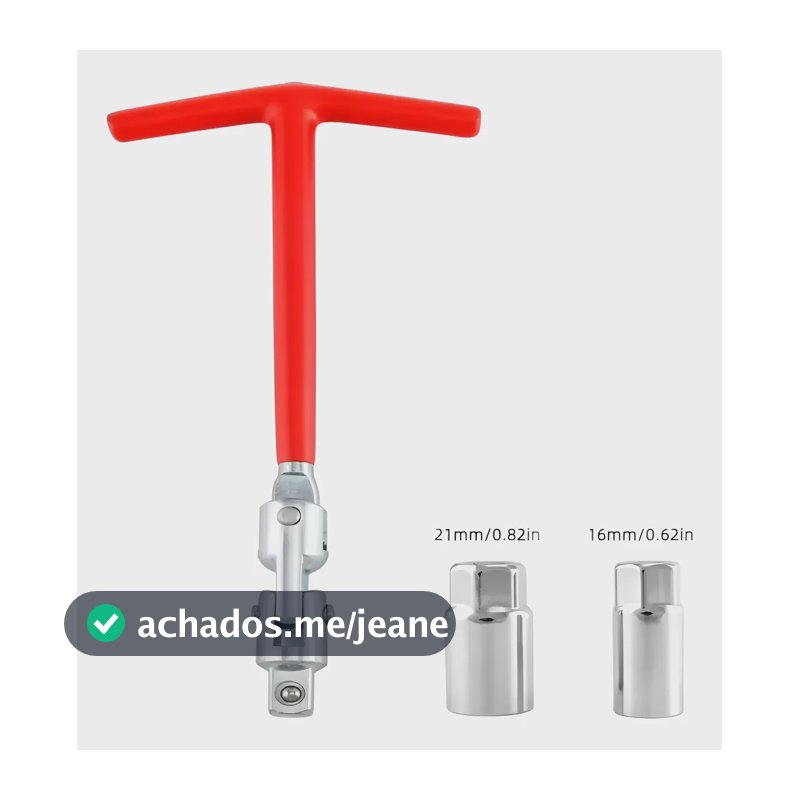 Chave De Vela Articulada Automotiva 16mm E 21mm Resistência