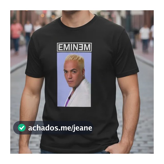 Camiseta Meme Belo Eminem Brasileiro Em Algodão Premium